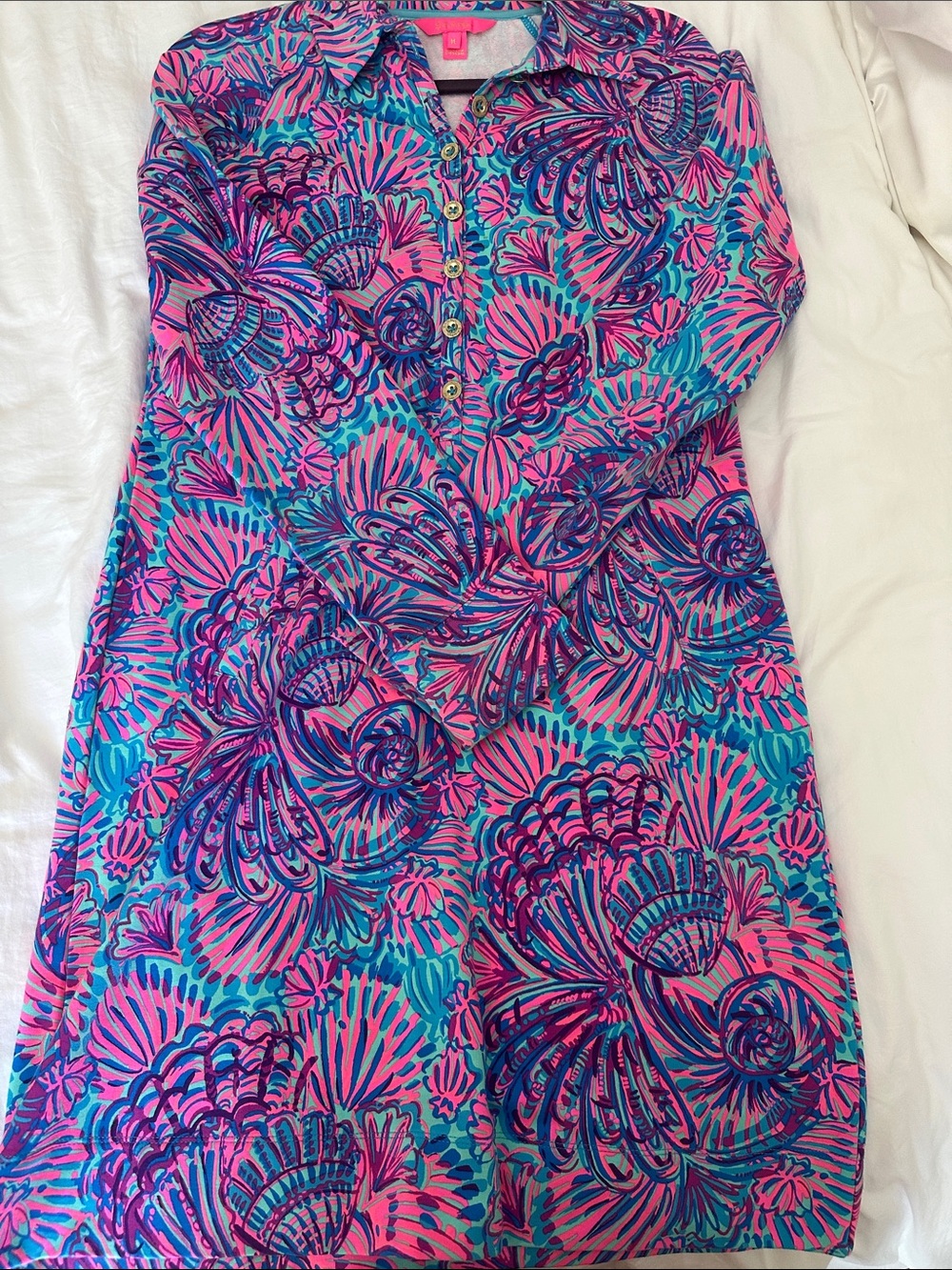 Lilly Pulitzer Skipper Dress, Shellibration, Size M
